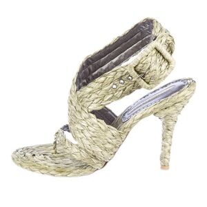 Stella McCartney Raffia heel Sandals size 40